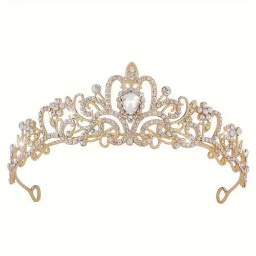 Tiara Tocado Felicia con base de corona
