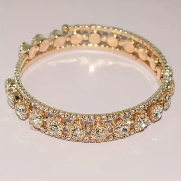 Brazalete Strass de tres Aros - Imagen 2