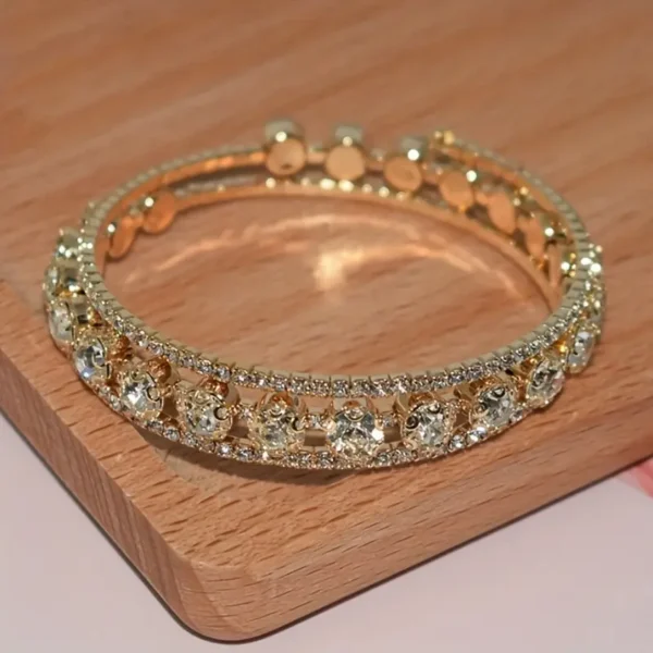 Brazalete Strass de tres Aros