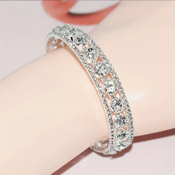 Brazalete Strass de tres Aros