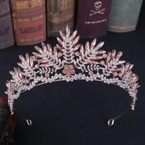 Corona Espiga Rosada