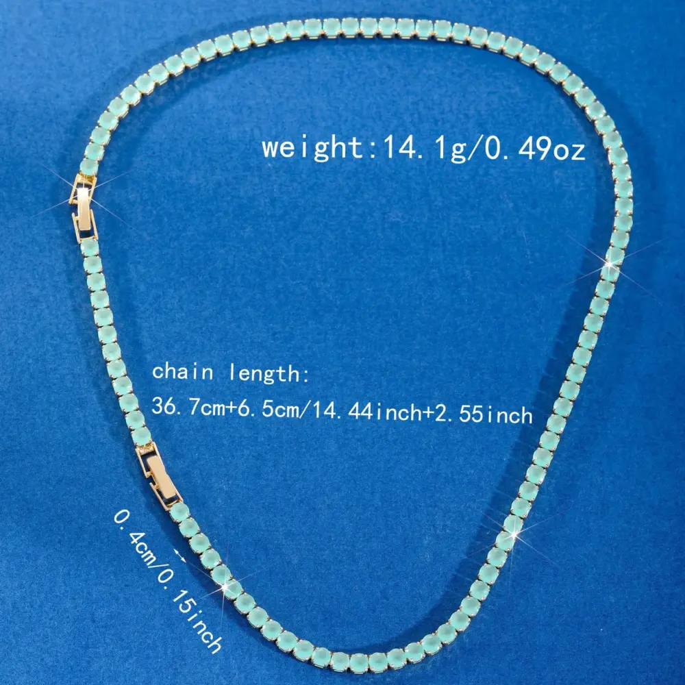 Gargantilla strass pastel - Imagen 3