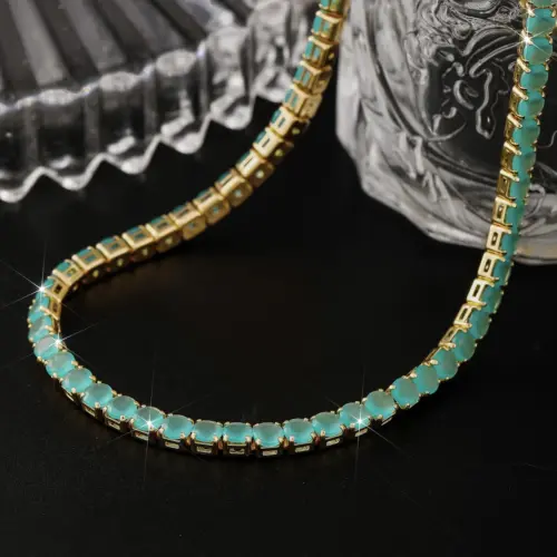 Gargantilla strass pastel