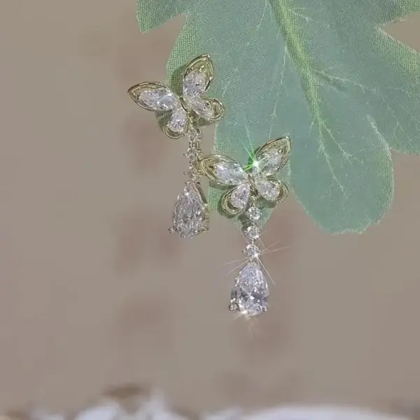 Caravanas  Mariposa largo - Imagen 2