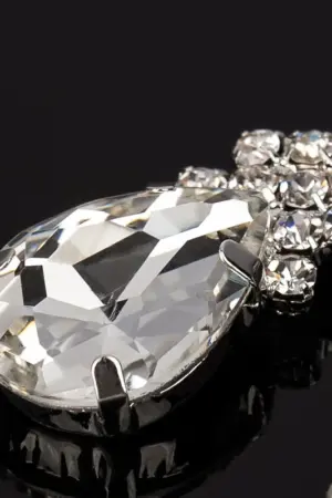 Caravanas Gota Strass
