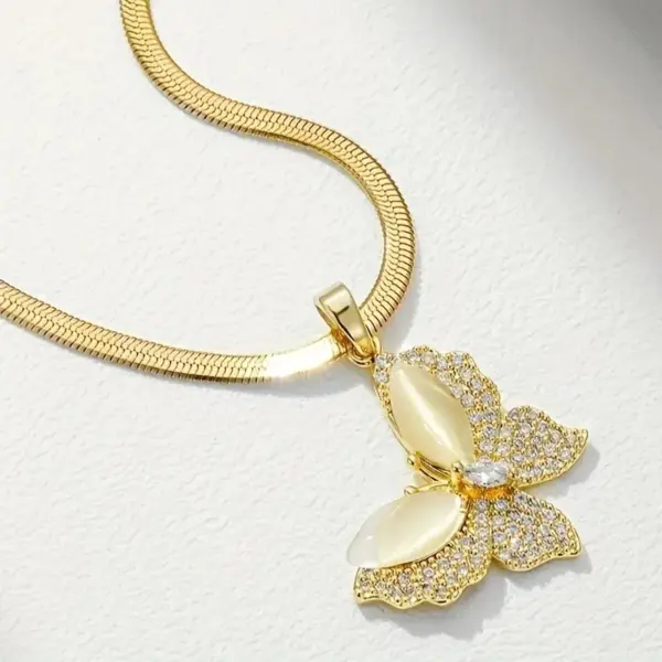 Collar de Mariposa ACERO - Imagen 6