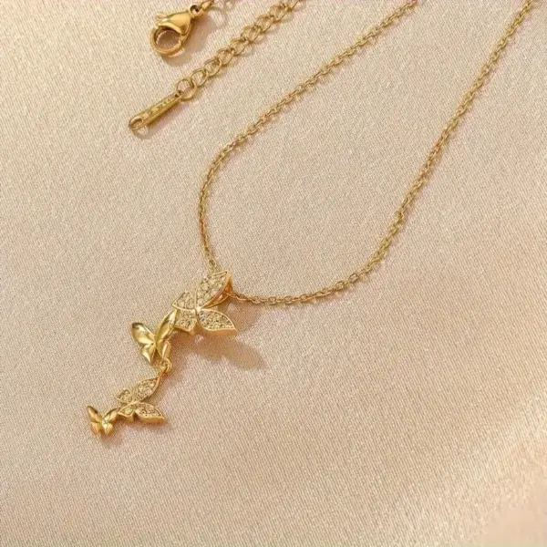 Collar de Mariposa ACERO - Imagen 5