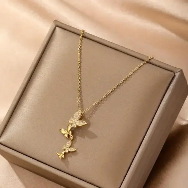 Collar de Mariposa ACERO - Imagen 6