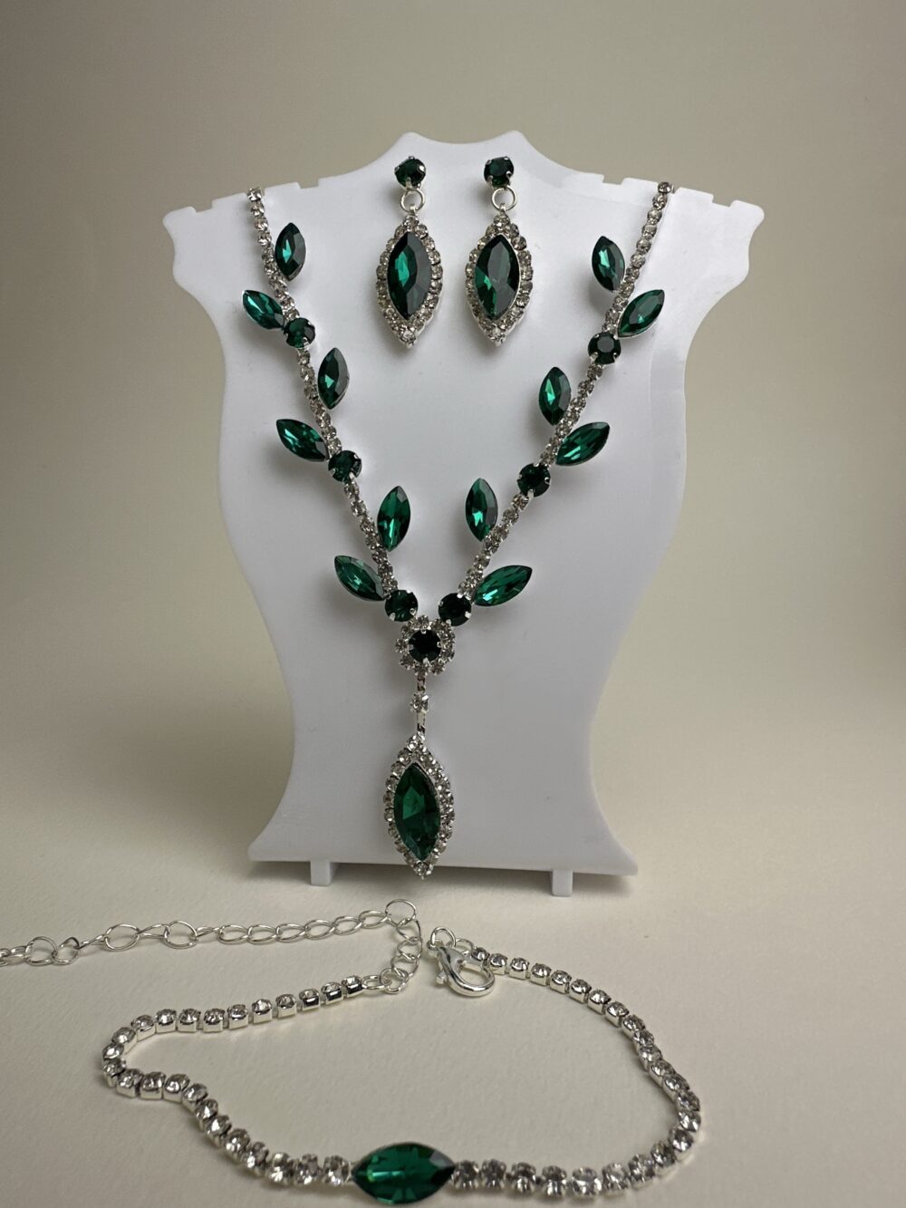 Conjunto de joyeria flor