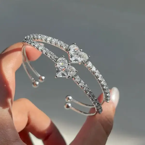 brazalete corazon dos unidades