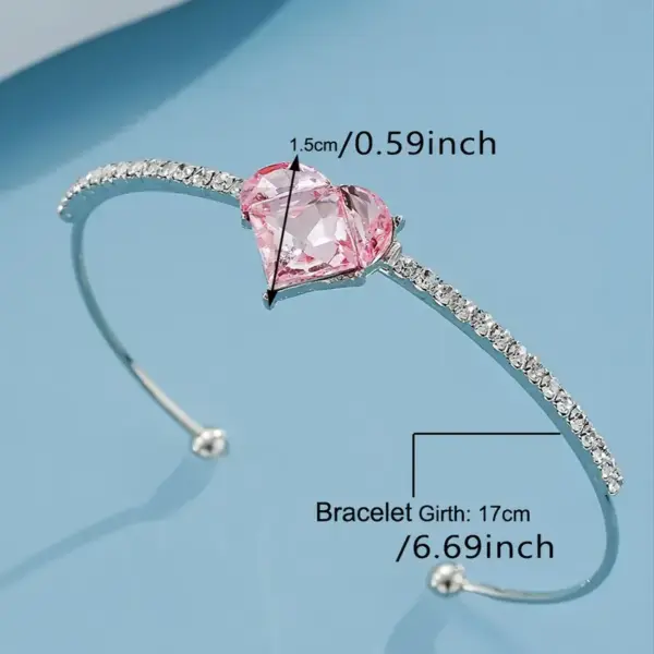 brazalete corazon dos unidades - Imagen 3