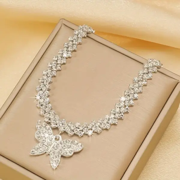 Pulcera strass mariposa - Imagen 2