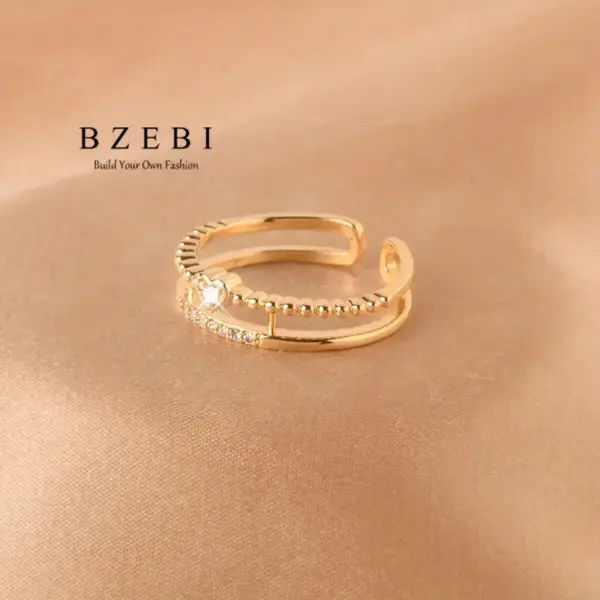 Anillo de Corazón con Circonita Sintética - Imagen 8