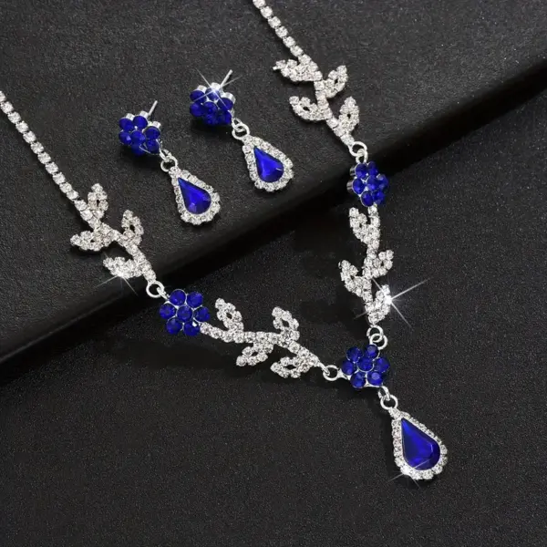 Conjunto de joyeria flor
