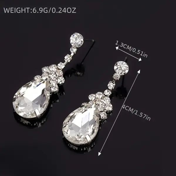 Caravanas Gota Strass - Imagen 4