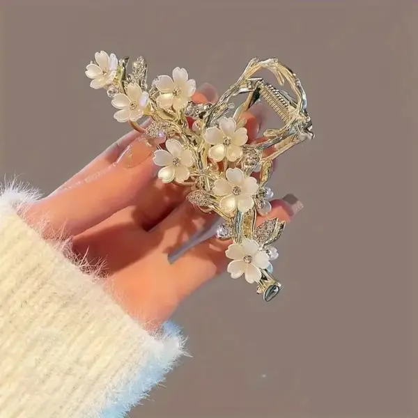 Pinza de pelo floral - Imagen 6
