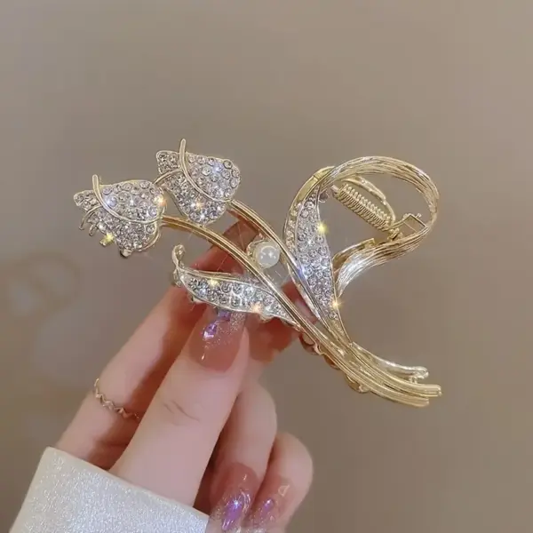 Pinza de pelo tulipan
