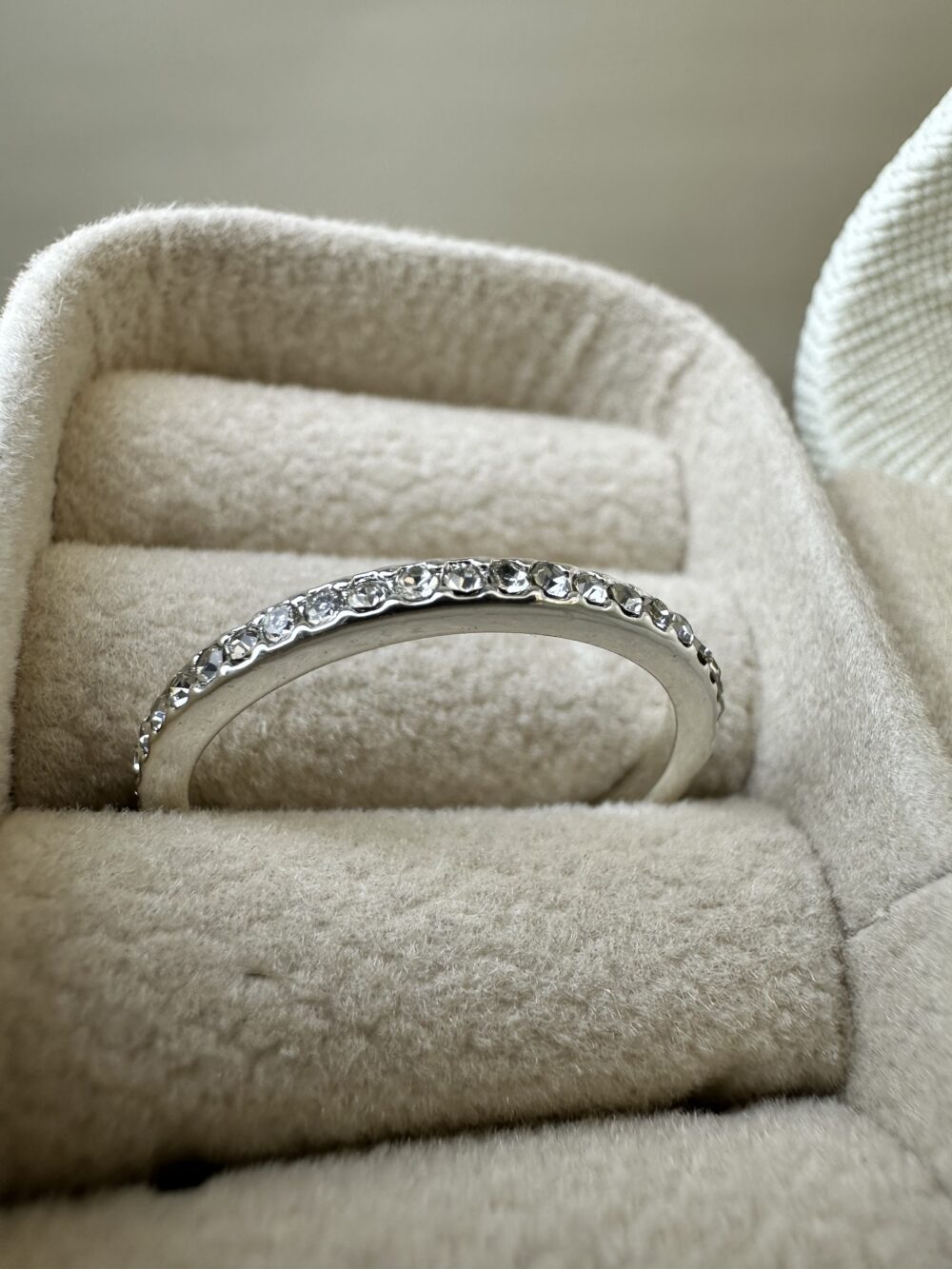 Anillo Elegante de plata S925 (Talle 7) - Imagen 2