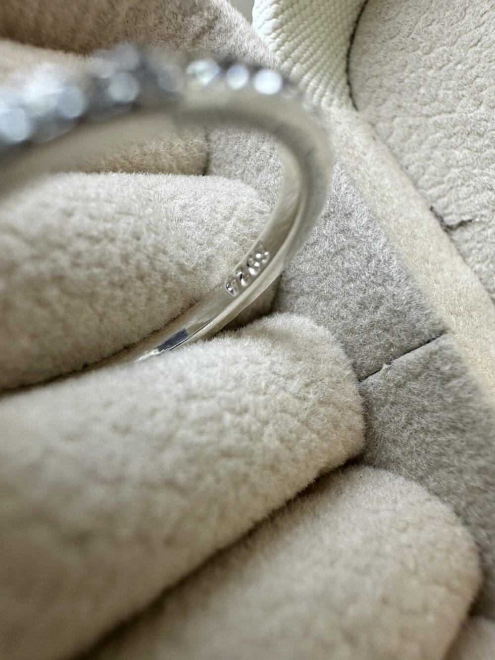 Anillo Elegante de plata S925 (Talle 7) - Imagen 3