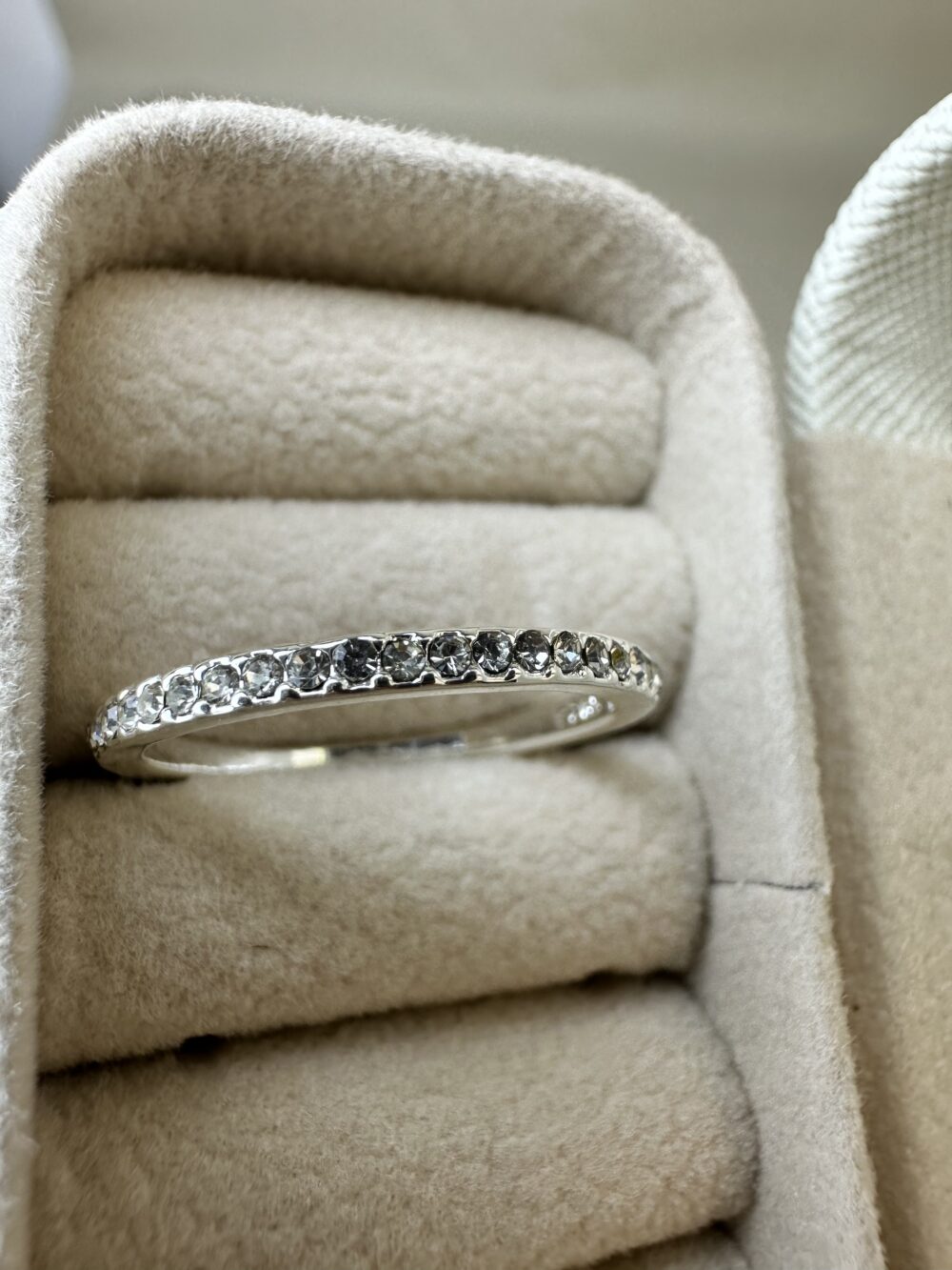 Anillo Elegante de plata S925 (Talle 7) - Imagen 4