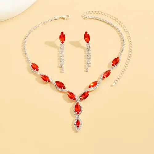 Conjunto de joyeria stras