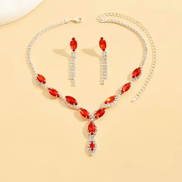 Conjunto de joyeria stras