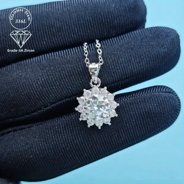 Collar Aria Acero de Titaneo  316L - Imagen 6
