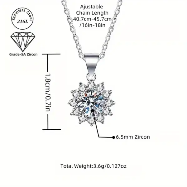 Collar Aria Acero de Titaneo  316L - Imagen 7