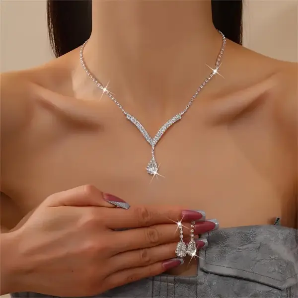 Conjunto de joyeria stras