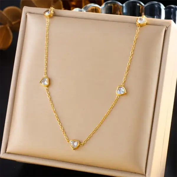 Conjunto de joeria Aria (ACERO) - Imagen 4