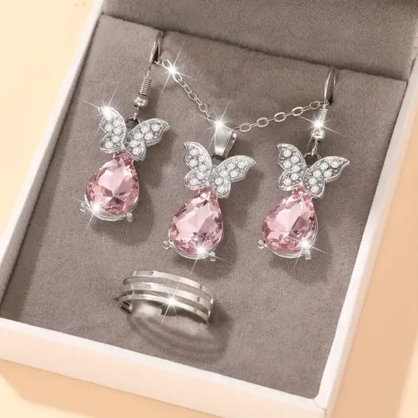 Conjunto de joyeria Erika con anillo - Imagen 7