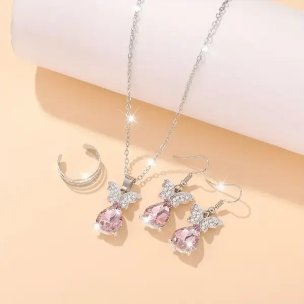 Conjunto de joyeria Erika con anillo - Imagen 4