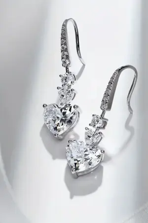 Azuelo plata 925 corazon