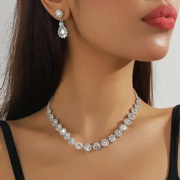 Conjunto de joyeria stras - Imagen 2