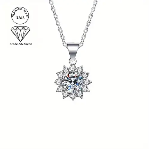 Collar Aria Acero de Titaneo  316L