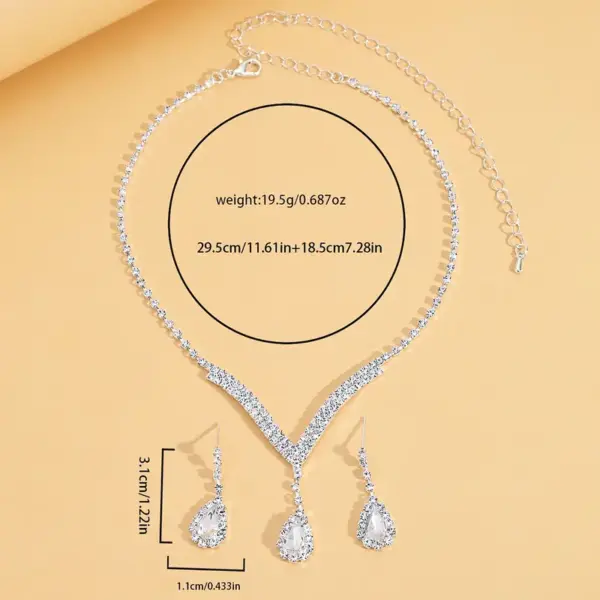Conjunto de joyeria stras - Imagen 5