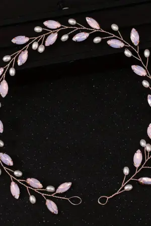 Tocado Boreal Oro Rosa