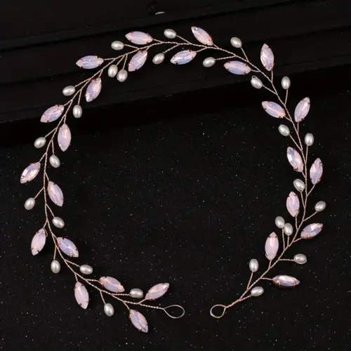 Tocado Boreal Oro Rosa