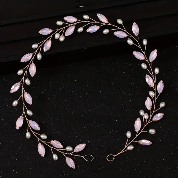 Tocado Boreal Oro Rosa