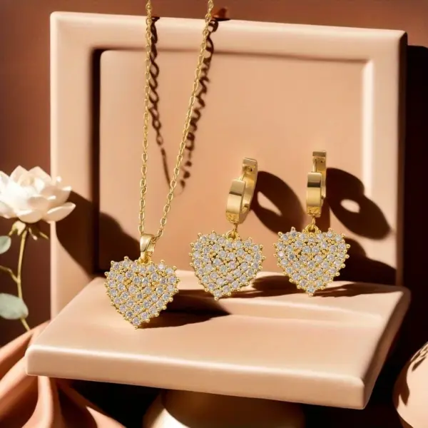 Conjunto de joeria Aria (ACERO)