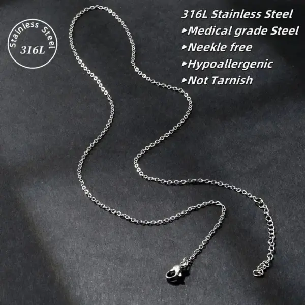 Collar Aria Acero de Titaneo  316L - Imagen 9