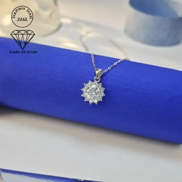 Collar Aria Acero de Titaneo  316L - Imagen 3
