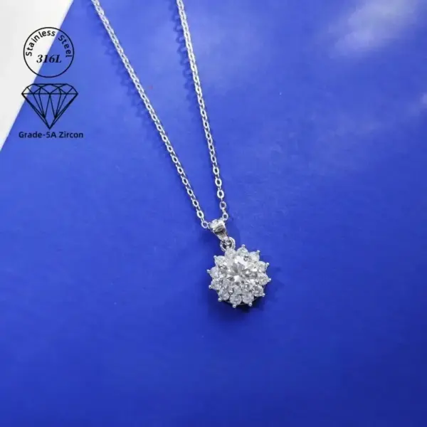 Collar Aria Acero de Titaneo  316L - Imagen 4