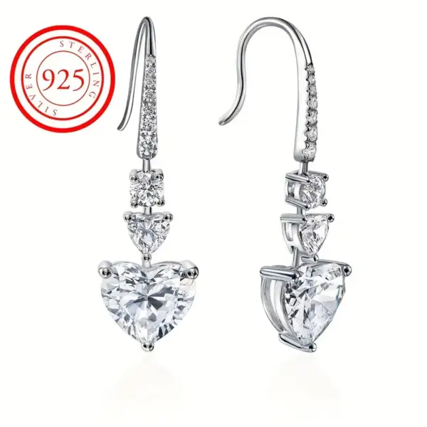 Azuelo plata 925 corazon - Imagen 10