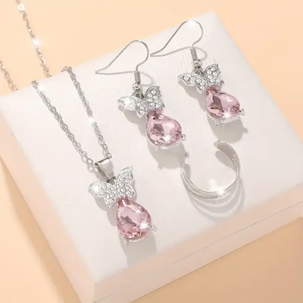 Conjunto de joyeria Erika con anillo