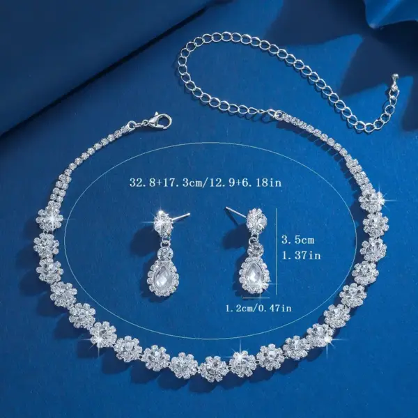Conjunto de joyeria stras - Imagen 4