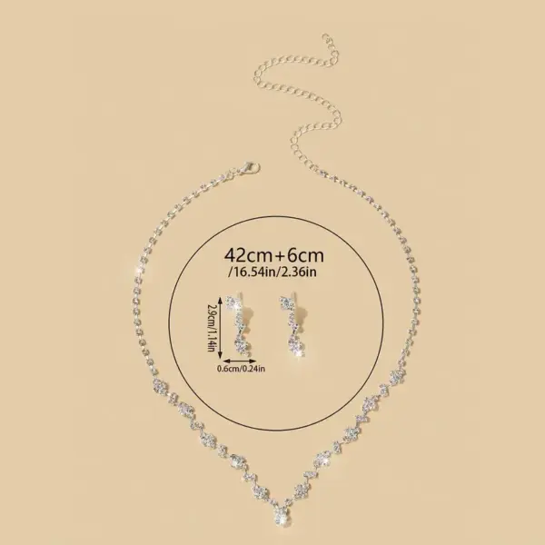 Conjunto de joyeria stras - Imagen 4
