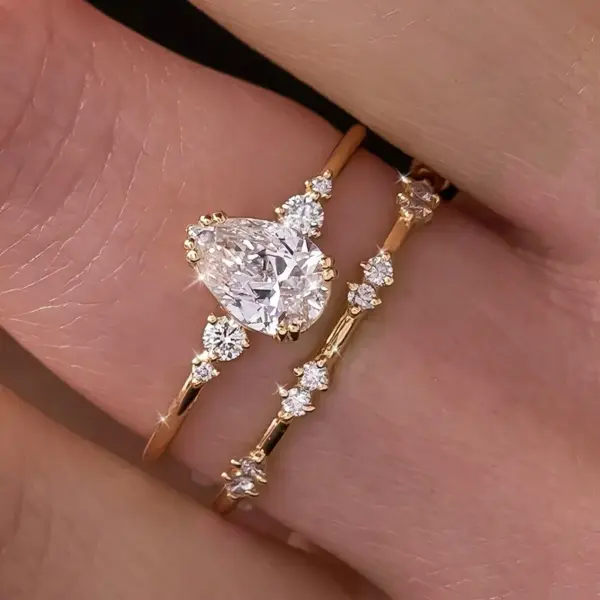2 Anillos  Delicados talla 7 - Imagen 11