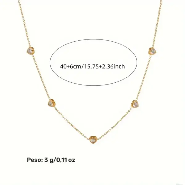 Conjunto de joeria Aria (ACERO) - Imagen 8