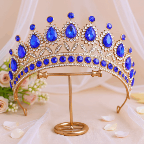 Corona Gala Azul zafiro